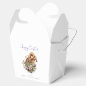 花のイースターバニー フェイバーボックス (オープン)