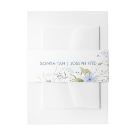 花のウェディング招待状 ベリーバンド 招待状ベリーバンド