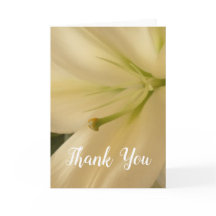 花のウェディング サンクスカード