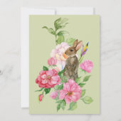 花のウサギ セーブザデート (裏面)