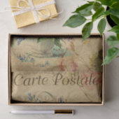 花のエフエメラダックシュント犬のバスケット切り離し 薄葉紙 (ギフト)