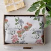 花のエレガントなティッシュペーパーの花輪 薄葉紙 (ギフト)