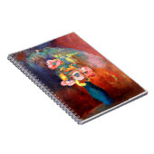 花のエーテルの絵画花瓶はOdilon Redon ノートブック (右側)