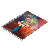 花のエーテルの絵画花瓶はOdilon Redon ノートブック (左側)