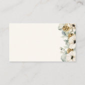 花のオムツくじ ベビーシャワー エンクロージャーカード (裏面)