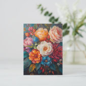 花のオンパレード ポストカード (スタンド正面)