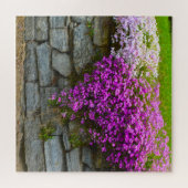 花のカスケーディング ジグソーパズル (横)