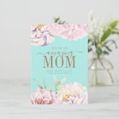 花のカスタマイズされた母の日カード シーズンカード (スタンド正面)