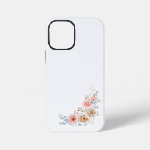花のカスタマイズ絵柄 HP ノートパソコン スキン iPhone 12 MINIケース