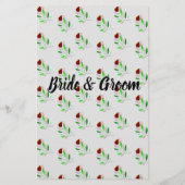 花のカップルの多かれ少なく、シャワーゲームフライヤー チラシ (裏面)