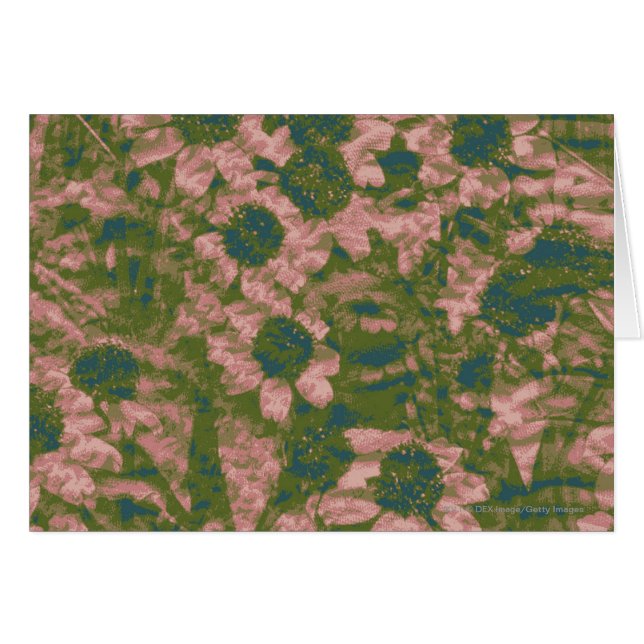 花のカムフラージュパターン (正面横)