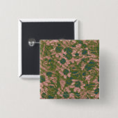 花のカムフラージュパターン 缶バッジ (正面&裏面)