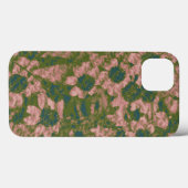 花のカムフラージュパターン Case-Mate iPhoneケース (裏面 (横))