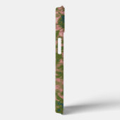 花のカムフラージュパターン Case-Mate iPhoneケース (裏面 / 右)