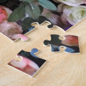 花のカラフル開花フローラ花束 ジグソーパズル (側面)