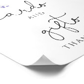 花のカードとギフトのポスター ポスター (角)