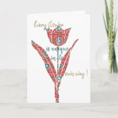 花のカード カード (正面)