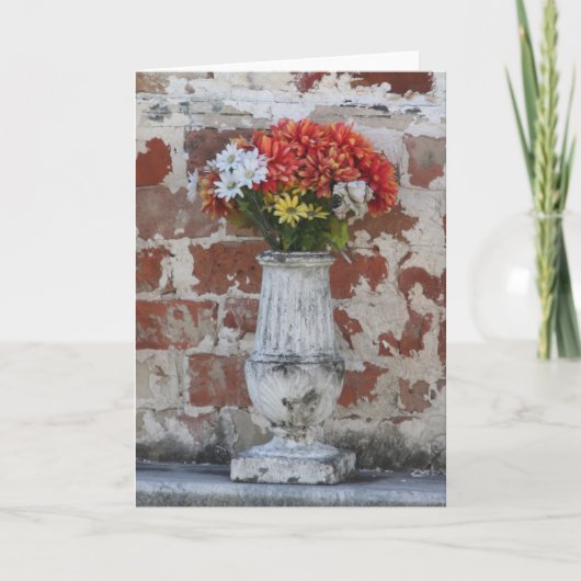 花のカード サンキューカード (正面)