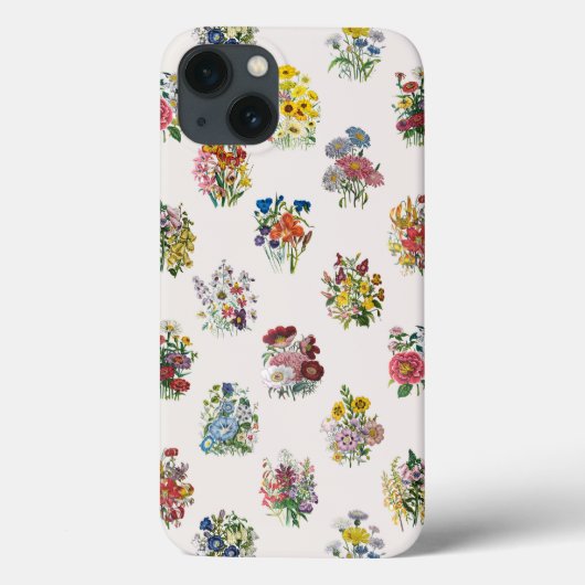 花のカーニバルケースメイトiPhoneケース Case-Mate iPhoneケース (裏面)