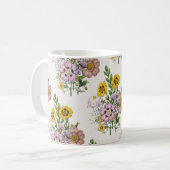 花のカーニバル コーヒーマグカップ (正面左)