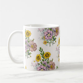 花のカーニバル コーヒーマグカップ