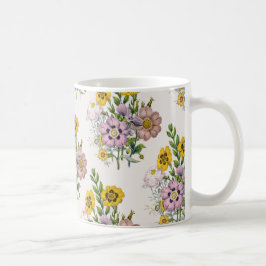 花のカーニバル コーヒーマグカップ