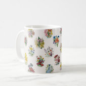 花のカーニバル コーヒーマグカップ (正面左)