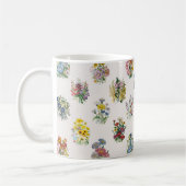 花のカーニバル コーヒーマグカップ (左)