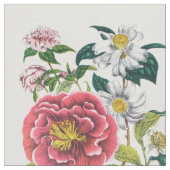 花のカーニバル ファブリック (クローズアップ)