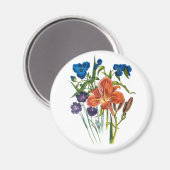 花のカーニバル マグネット (正面/裏面)