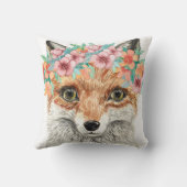 花のキツネ クッション (裏面)