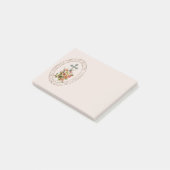 花のキリスト教の十字 ポストイット (アングル)