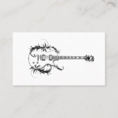 花のギター 名刺 (裏面)