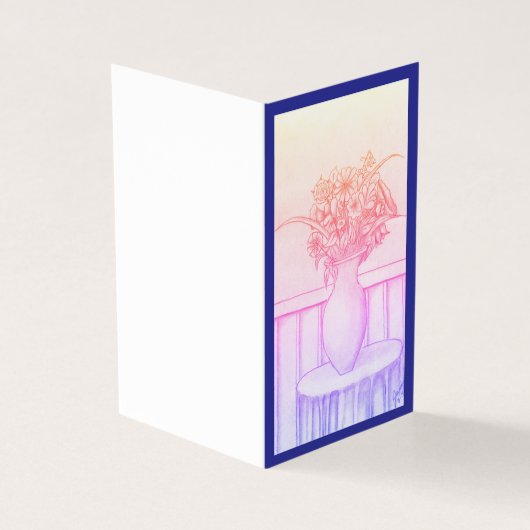 花のギフト – 青 (外部)