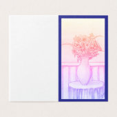 花のギフト – 青 (外部フラット)