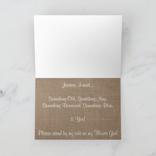 花のギルになってくれるか？ヒマワリ素朴ー 招待状 (内部)