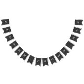 花のクラウン・バーの印 バンティングフラッグ (全)