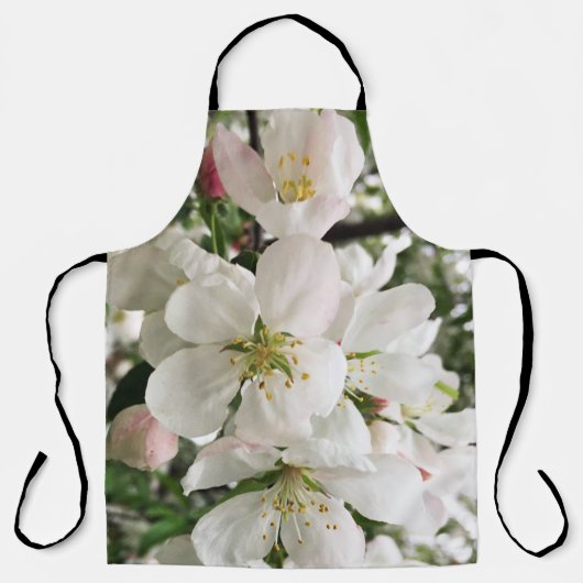 花のクラベリン エプロン (正面)