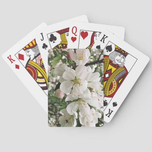 花のクラベリン トランプ (裏面)