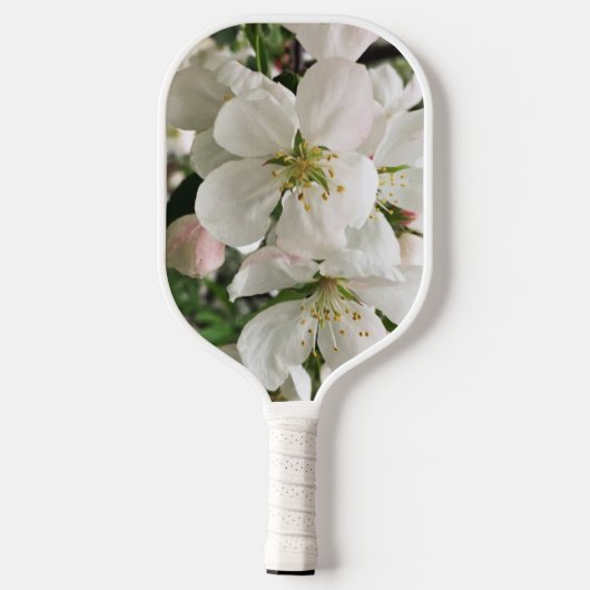 花のクラベリン ピックルボールラケット (裏面)
