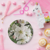 花のクラベリン ペーパープレート (パーティー)