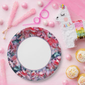 花のクレマティス ペーパープレート (パーティー)