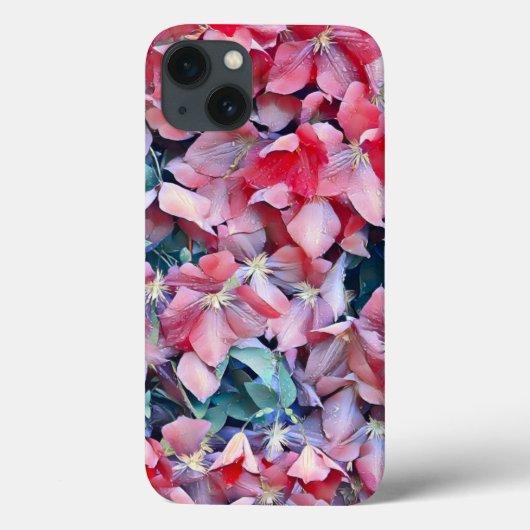 花のクレマティス Case-Mate iPhoneケース (裏面)