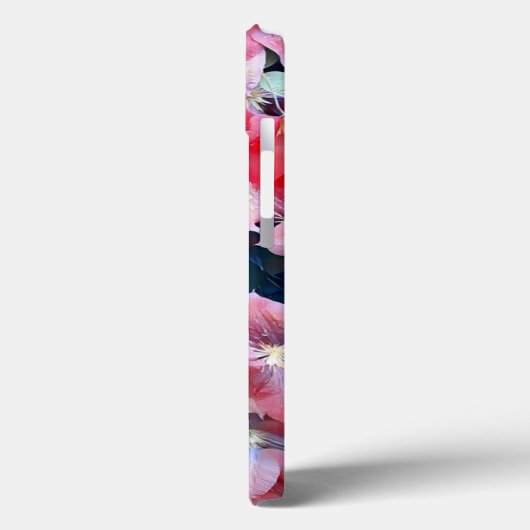 花のクレマティス Case-Mate iPhoneケース (裏面 / 左)