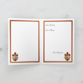 花のクロス カード (内部)