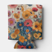 花のクーラーボックス 缶クーラー (裏面)