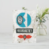 花のグリーティングカードを持ってきた カード (スタンド正面)