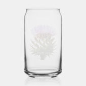 花のグローブアーティチョークフローラ ガラス缶 (裏面)