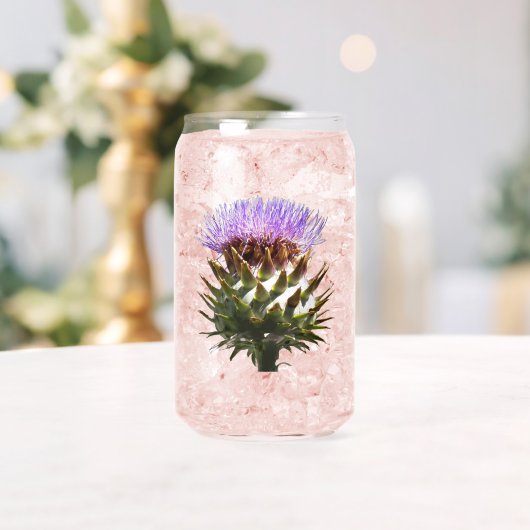 花のグローブアーティチョークフローラ ガラス缶 (インサイチュ (ウェディング))