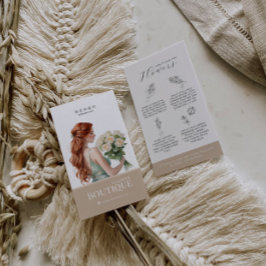 花のケア用タグ フロリスト カード